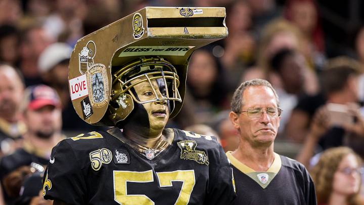 Whistle Monsta in the Superdome stands